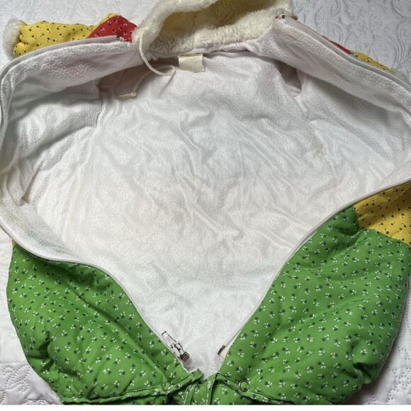 Quiltex Vintage Color Block Baby Bunting - Picture 6 of 13